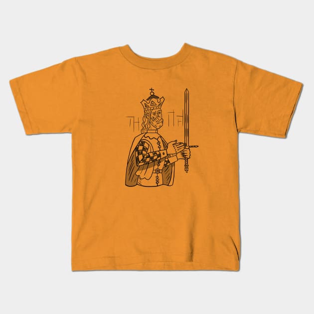 King Kids T-Shirt by Kosmas